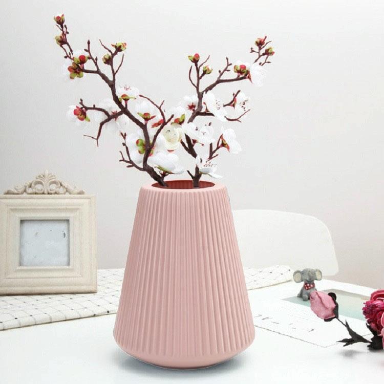 V562-B103234940DBT-202503041635-00 Decorative Wet and Dry Flower Vases for Creative Home Furnishings - Pink - Image 1