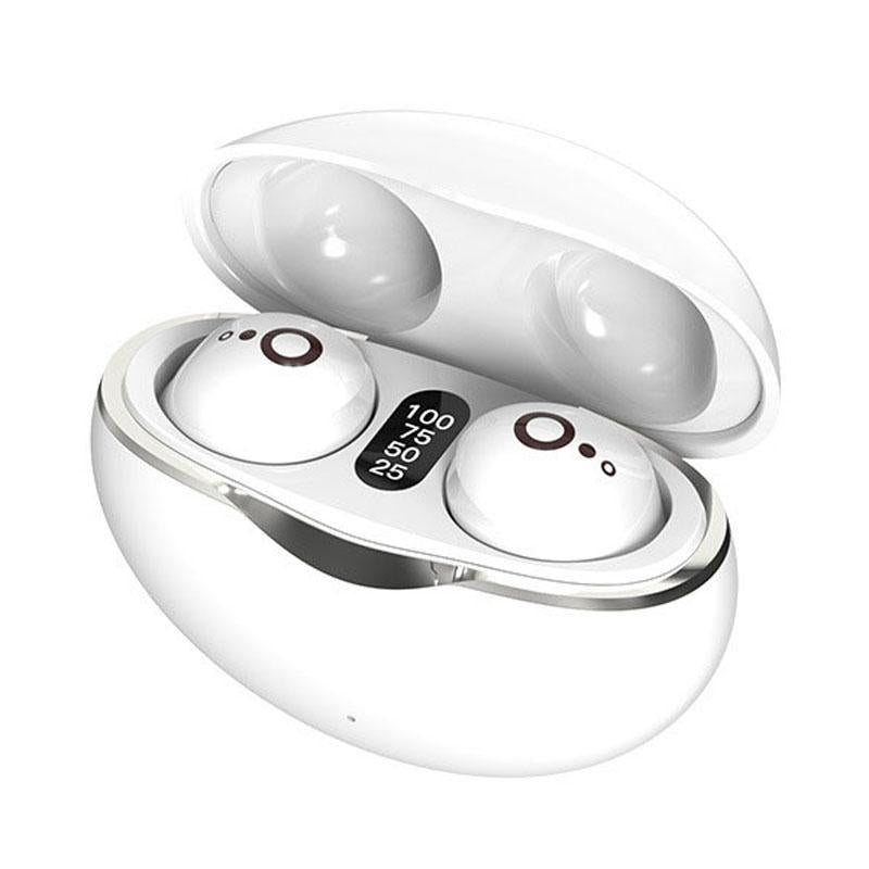 V562-B1033934060DBT-202505222037-00 Mini Wireless Sports Earphones with Bluetooth for Sleep - S800 - White - Image 1