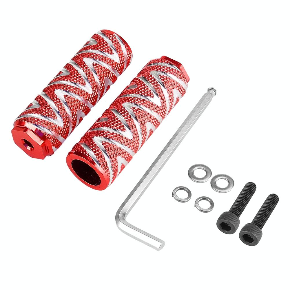 V562-B1036932060DBT-202502241520-00 Rear Foot Pegs for Xiaomi M365 Electric Scooter - Red - Image 1