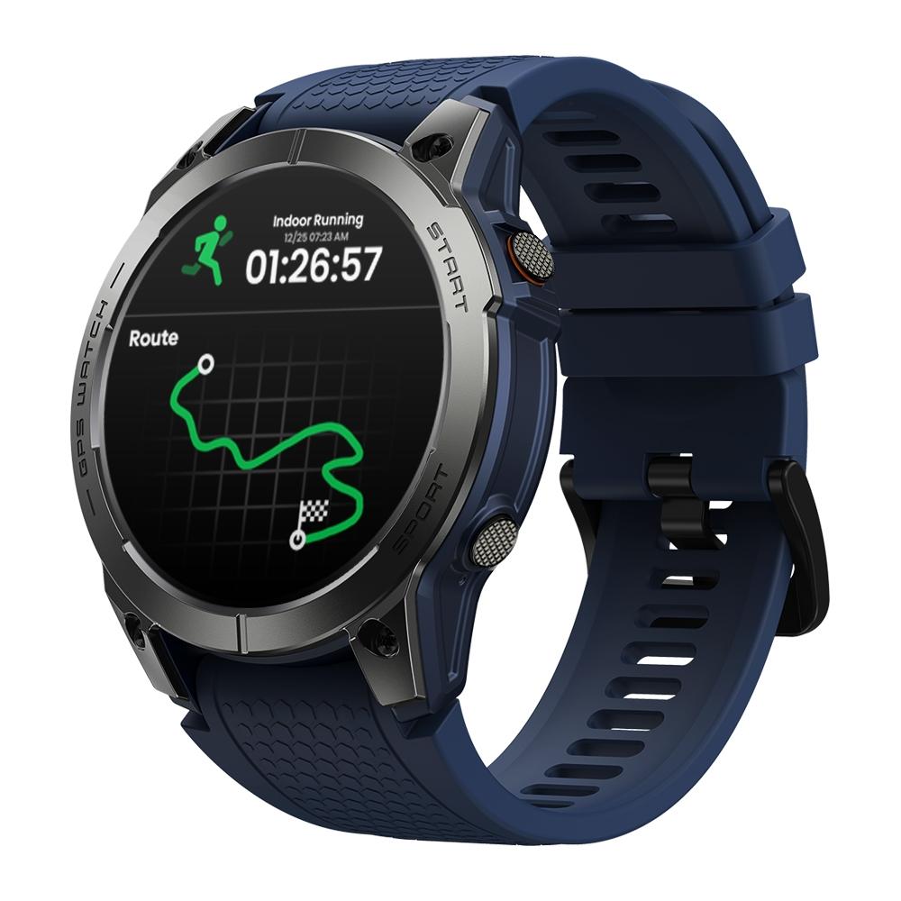 V562-B103982600ADE-202504251937-00 1.43 Inch Amoled Screen Sports Smart Watch Support Bluetooth Call - Blue - Image 1