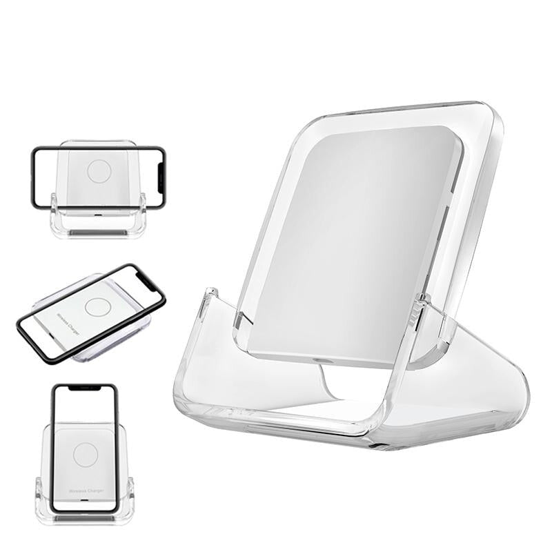 V562-B1049302060DBT-202504212042-00 10W 3 In 1 Vertical Wireless Charger - White - Image 1