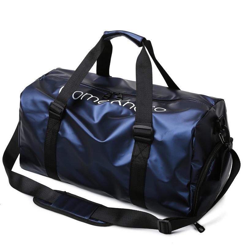 V562-B1052082060DBT-202503041345-00 Waterproof Gym Bag - Compact and Durable - Blue - Image 1