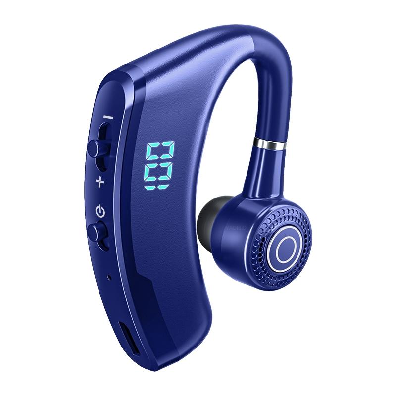 V562-B1062212060DBT-202505261721-00 V9s Wireless Earphones with Noise Cancellation and Led Display - Blue Single Ear - Image 1