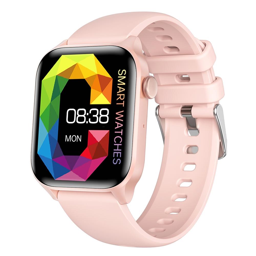 V562-B1063094060DBT-202504251905-00 1.85 Inch Ip67 Waterproof Sports Health Monitoring Bluetooth Call Smart Watch - Pink - Image 1