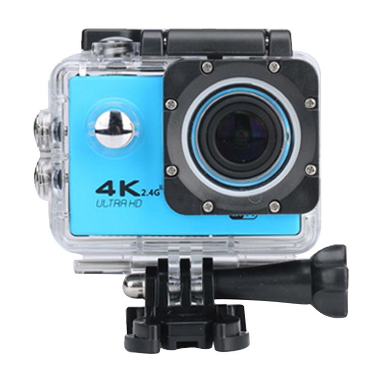 V562-B107346650DBT-202502241259-00 Waterproof 4k Action Camera for Cycling and Diving - Blue - Image 1