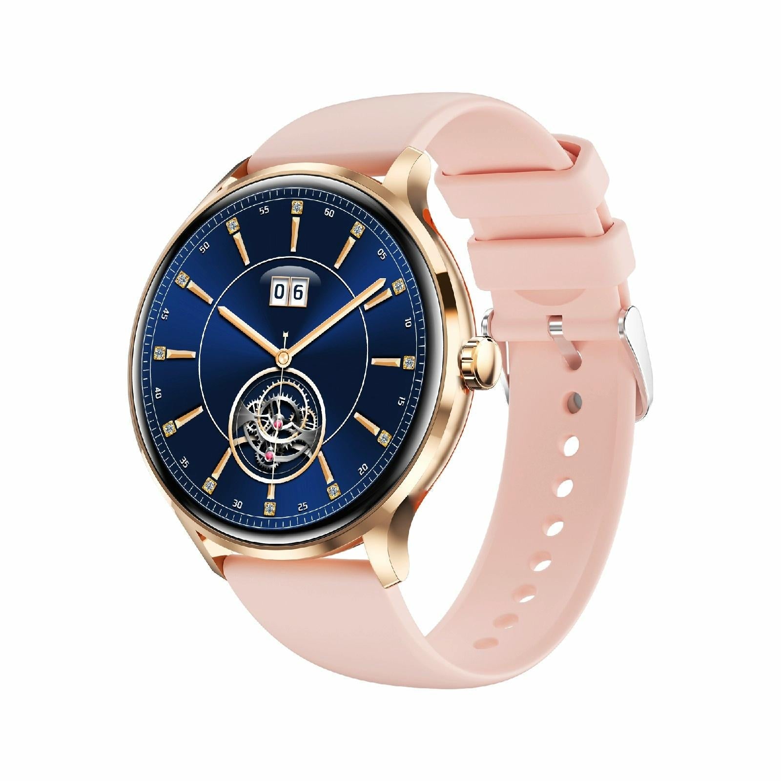 V562-B107942600ADE-202504252110-00 1.39 Inch Bt5.2 Smart Sport Watch Support Bluetooth Call / Sleep / Blood Oxygen / Temperature / Heart Rate / Blood Pressure Health Monitor - Pink - Image 1