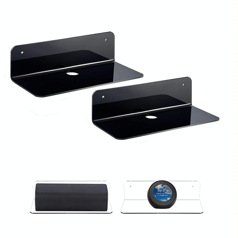 V562-B1081961060DBT-202505231523-00 Set of 2 Wall Mounts for Speakers and Surveillance Cameras - Black - Image 1