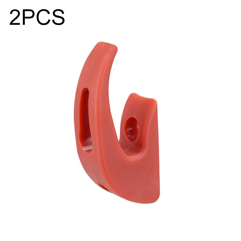 V562-B1084992060DBT-202505262115-00 Universal Storage Hook for Xiaomi M365 Electric Scooter - Set of 2 - Red - Image 1