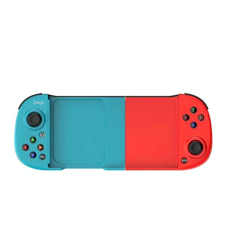 V562-B1085822750DBT-202502220245-00 Wireless Bluetooth Game Handle for Android / Ios / Pc / Ps3 / Nintendo Switch - Blue Red - Image 1