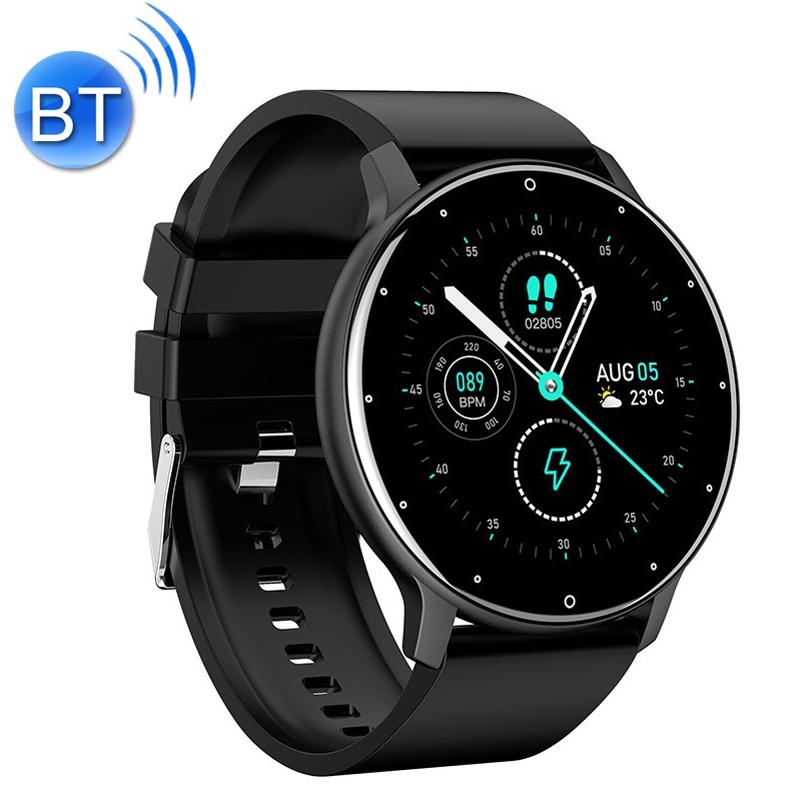 V562-B1093022060DBT-202504252048-00 Smart Heart Rate Blood Pressure Oxygen Monitoring Sports Pedometer Wireless Bluetooth Watch - Black - Image 1