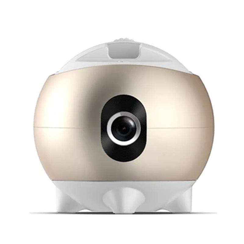 V562-B1095164060DBT-219968-00 Smart Follow Shot Gimbal for Live Streaming - Rechargeable - Gold - Image 1
