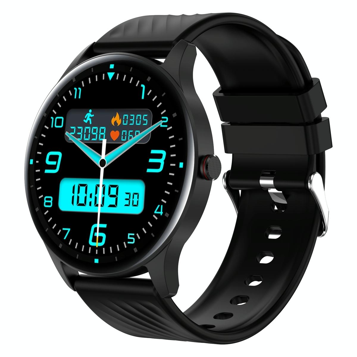 V562-B109580600ADE-202504251911-00 1.43 Inch Amoled Smart Watch With Bt Call & Health Tracking - Black - Image 1