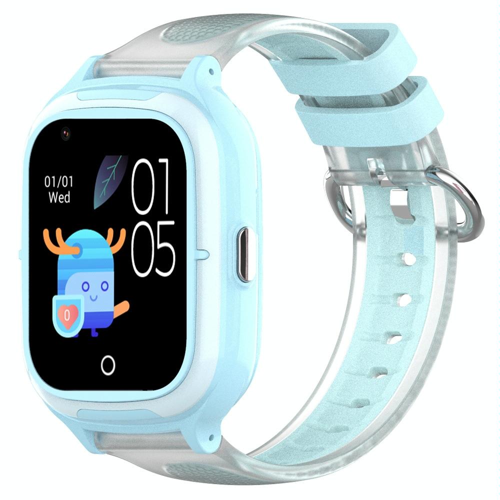 V562-B1096425060DBT-202504252116-00 4G Kids Smart Phone Positioning Watch Ip67 Waterproof / Video / Voice Calling - Blue - Image 1