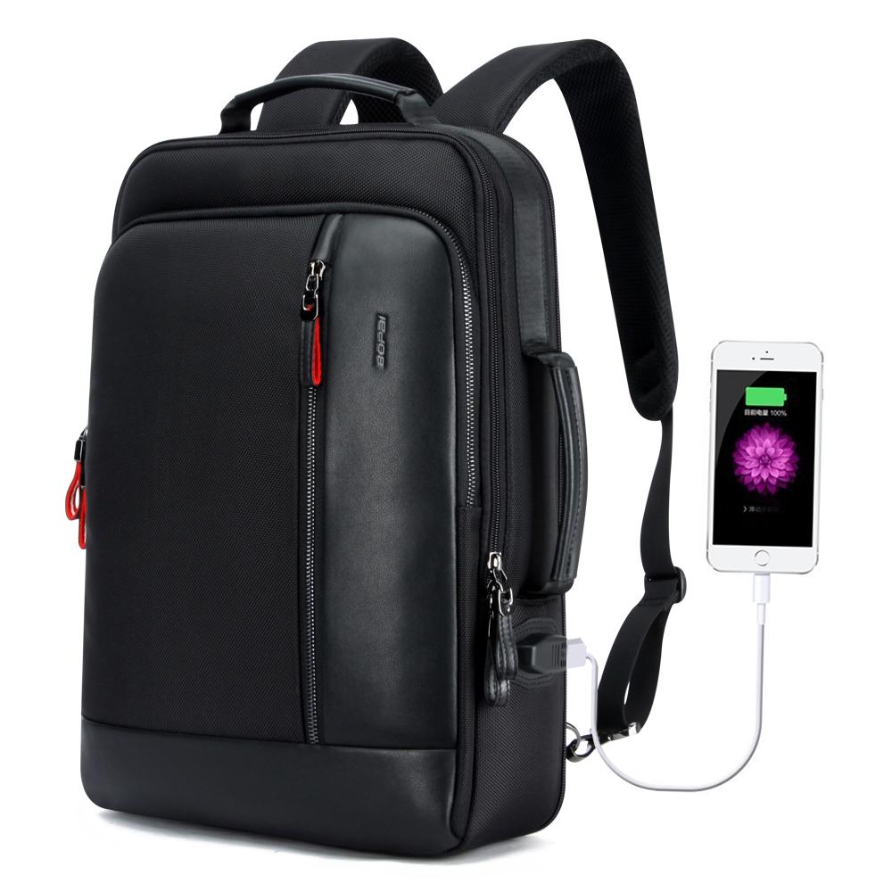 V562-B1656GO-202502282153-00 Large Capacity Business Laptop Backpack with Usb Port - Breathable & Stylish Black 30x15x44cm - Image 1