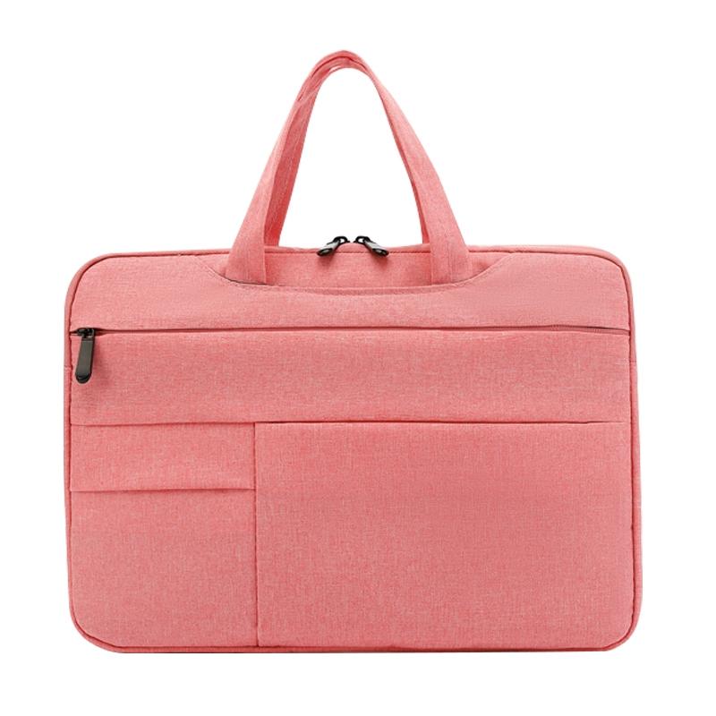 V562-B200293200ADE-202502281926-00 13.3 Inch Waterproof Oxford Laptop Handbag - C510 - Pink - Image 1