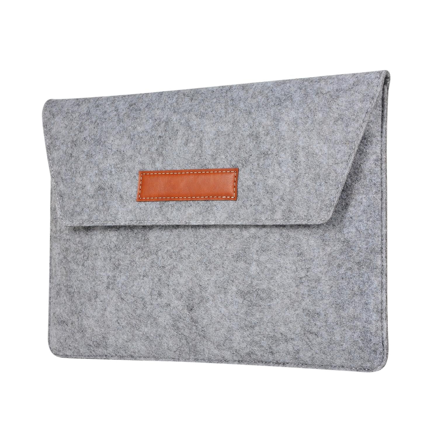 V562-B202617100AYS-202504251815-00 13 Inch Felt Computer Bag for Notebook Protection - Grey - Image 1