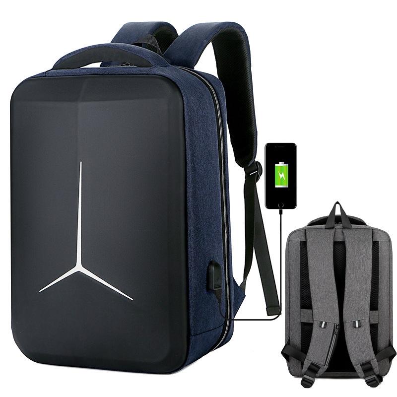 V562-B2043084060DBT-202502281931-00 Waterproof Business Laptop Backpack with Usb Port - Multifunctional - Navy Blue - 17 Inch - Image 1