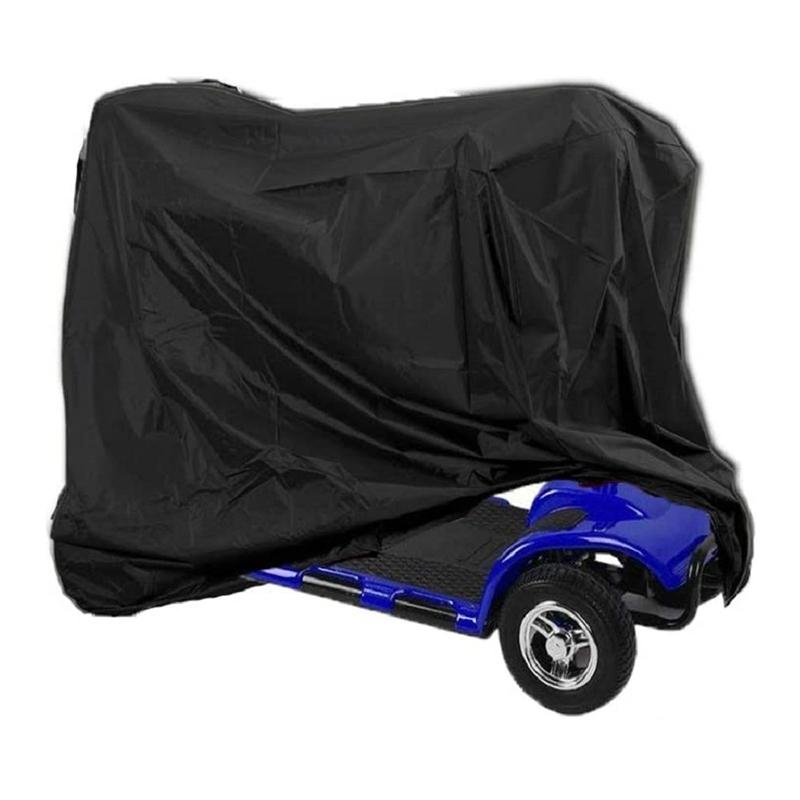 V562-B2303GO-202503031925-00 140x66x91cm Dustproof & Anti-uv Electric Scooter Cover - Black - Image 1