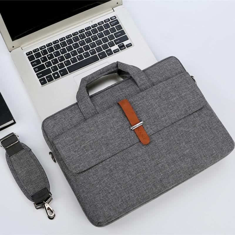 V562-B3021812060DBT-202502212030-00 15-15.6 Inch Multifunctional Laptop Bag - Durable Gray Shoulder / Handheld - Image 1