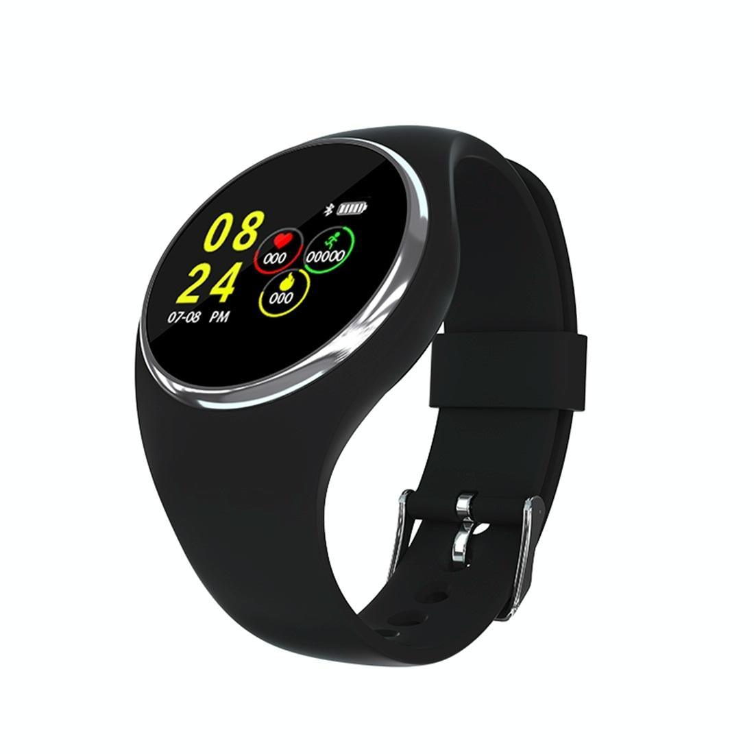 V562-B3325AC-202504252125-00 Waterproof Bluetooth Smartwatch With Call / Heart / Bp / Sleep Monitoring - Ip67 - Black - Image 1