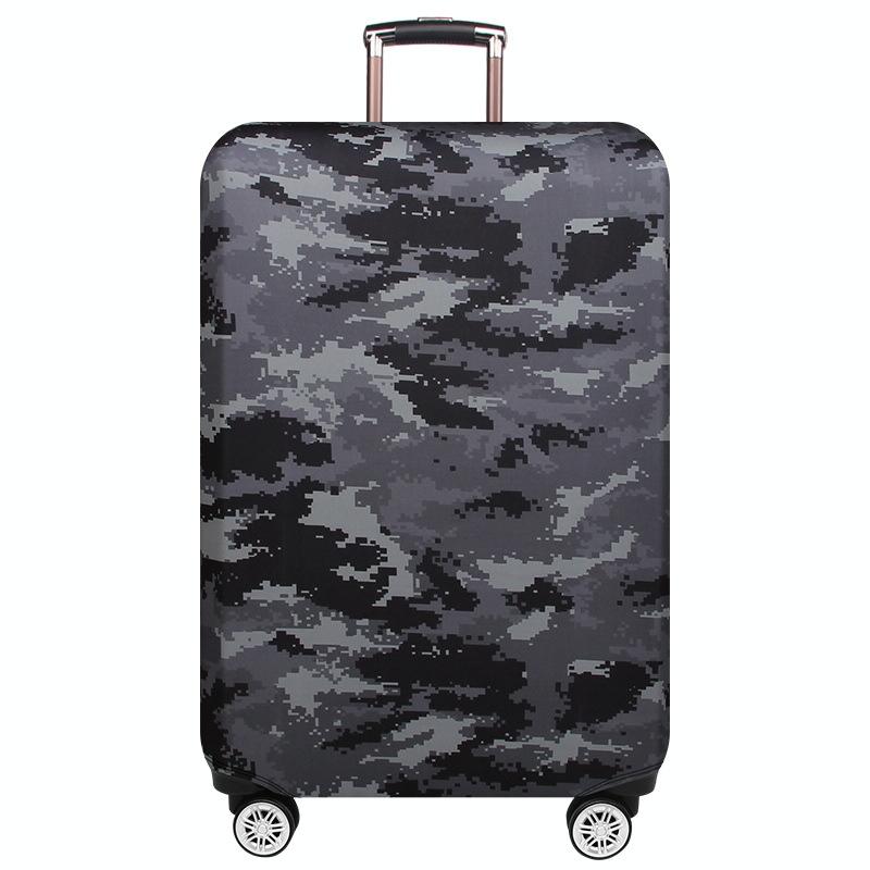 V562-B4039543060DBT-202502281721-00 Xl Dustproof Travel Trolley Suitcase Cover - Wear-resistant - Camouflage 2 - Image 1