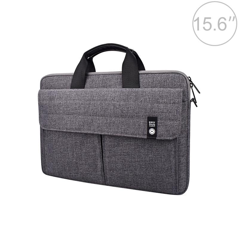 V562-B40689700ADE-202502282240-00 15.6 Inch Laptop Handheld Briefcase Storage Bag - no Shoulder Strap - Grey - Image 1