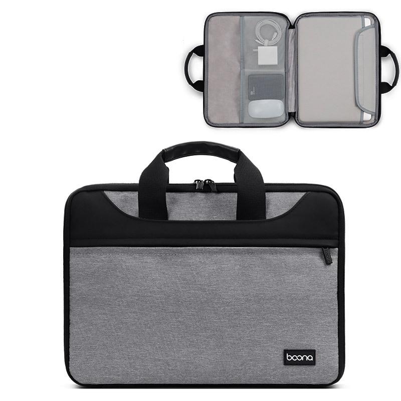 V562-B4086443060DBT-202502282211-00 Waterproof Oxford Cloth Laptop Bag - Full Open Portable 16 / 17 Inches - Grey - Image 1