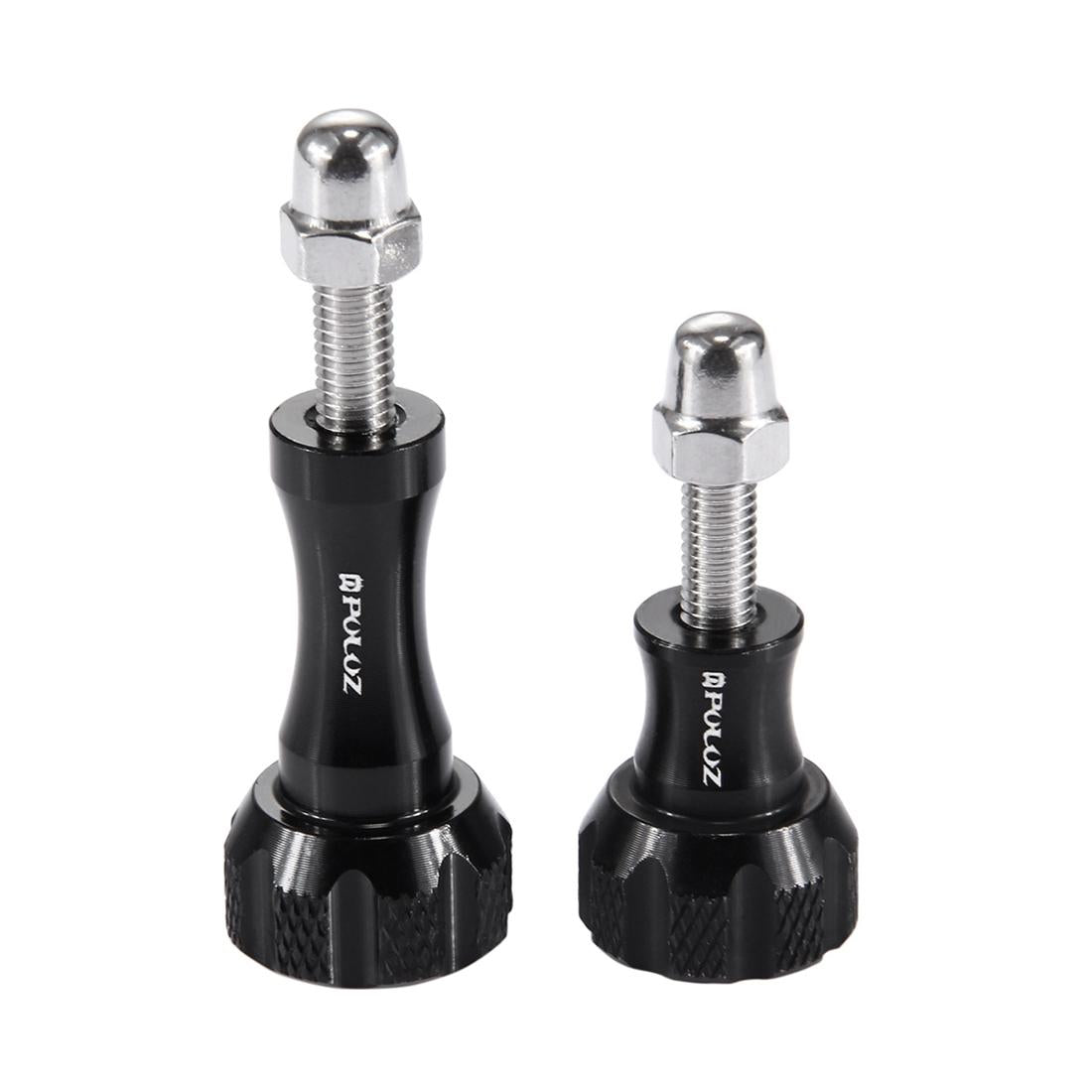 V562-B441UP-202502241735-00 Aluminum Thumb Knob Set for Gopro Insta360 Dji Action Cameras - Black - Image 1