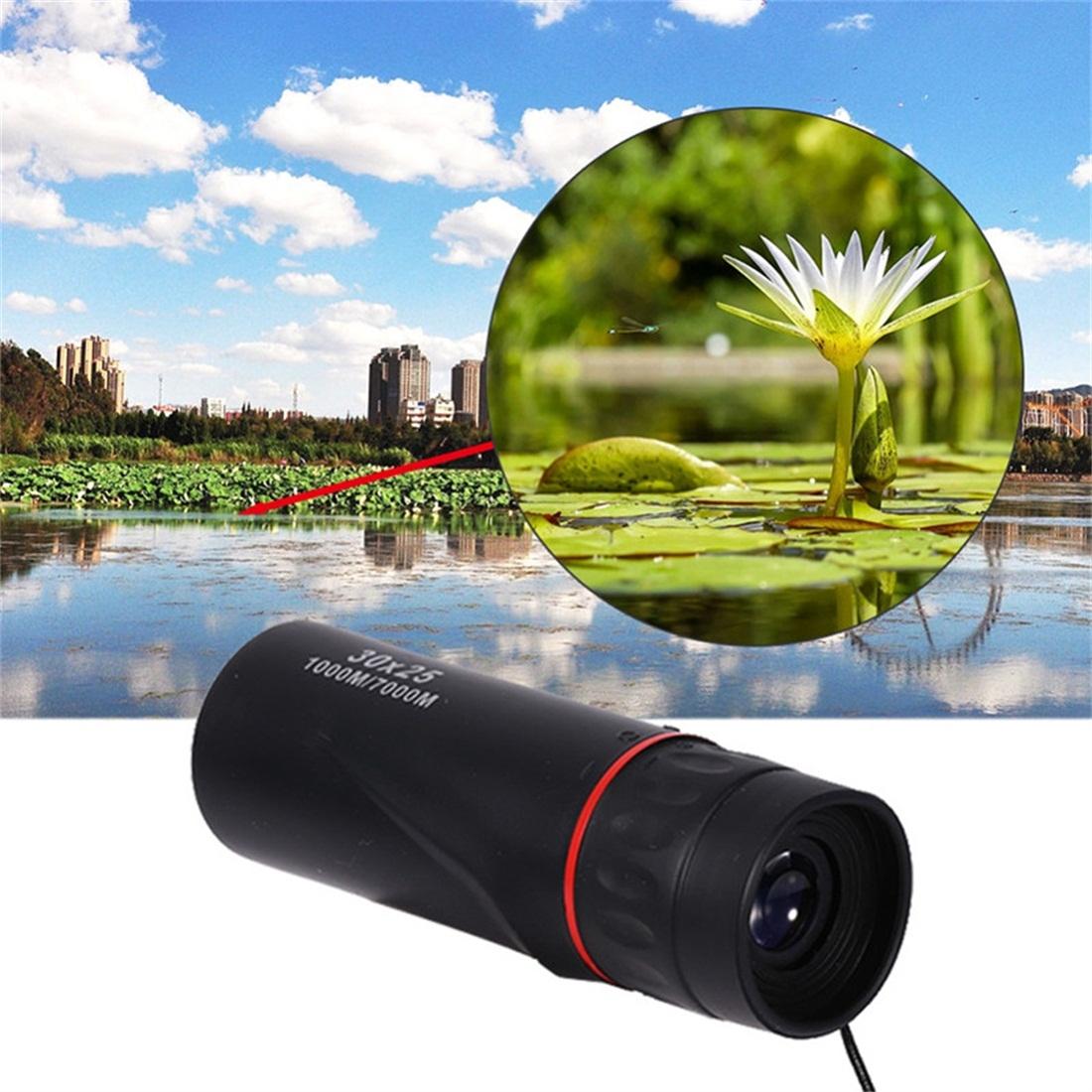 V562-B4741GO-202503201735-00 Portable Mini Monocular Telescope - 30X25 - Black - Image 1
