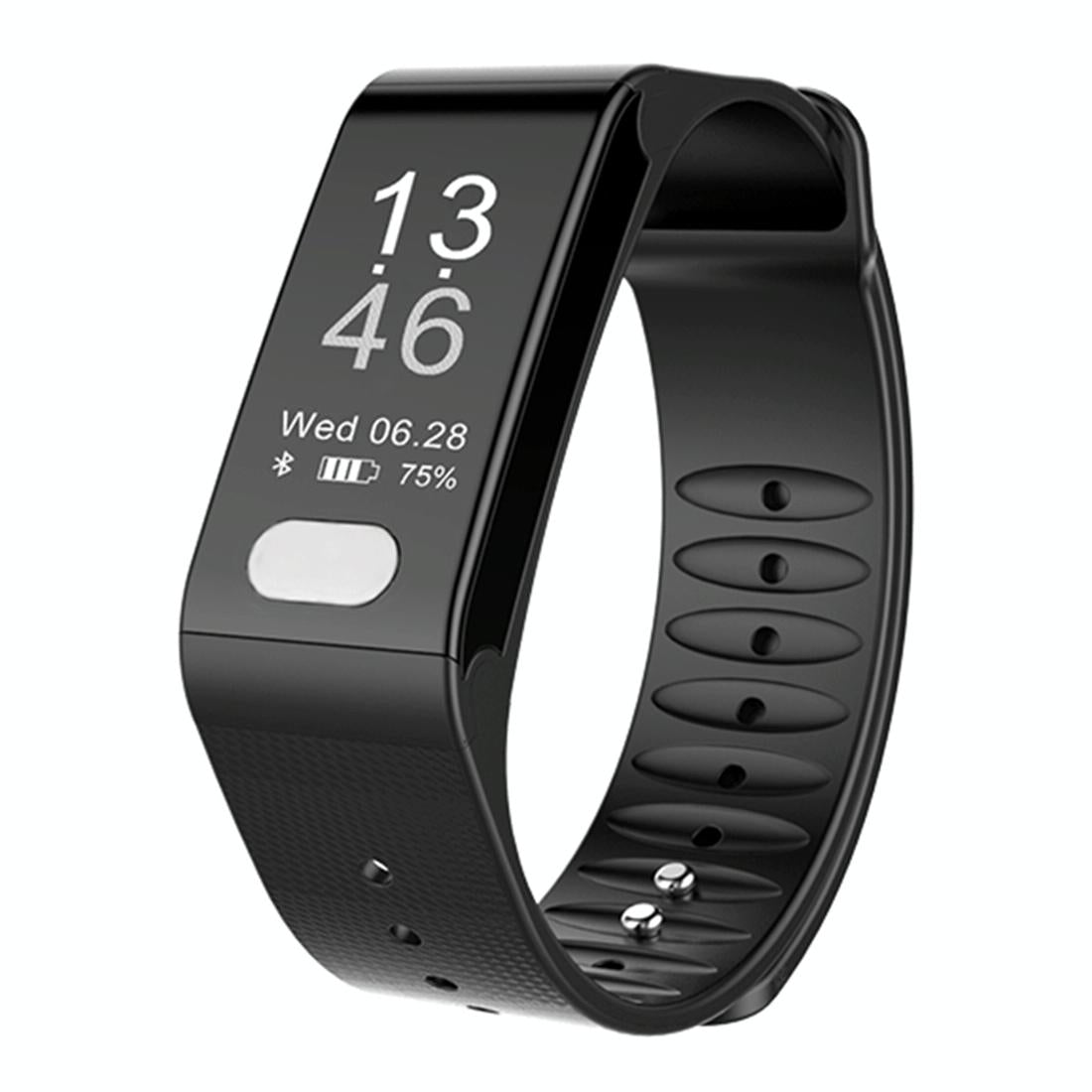 V562-B6123AC-202505211946-00 Oled Fitness Tracker With Ecg Heart Rate Bp And Sleep Monitoring - Sports Mode - Black - Image 1