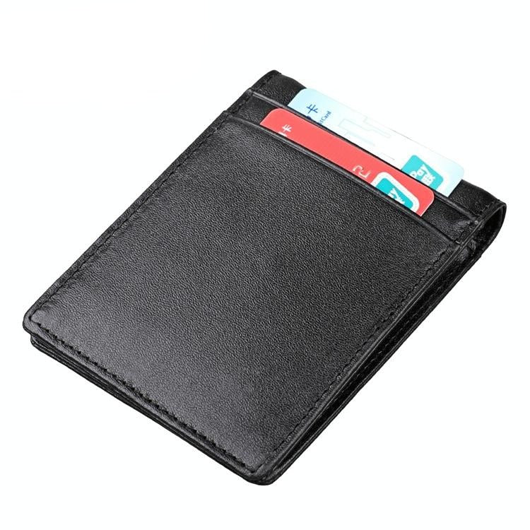 V562-B6866BCC-202504021916-00 Anti-magnetic Leather Rfid Wallet - Sleek & Secure - Black - Image 1