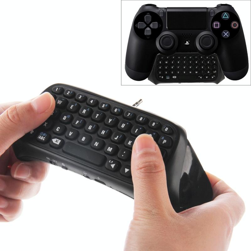 V562-B9100-4SP-S-202502212225-00 Bluetooth Keyboard for Ps4 Controller - Black - Image 1