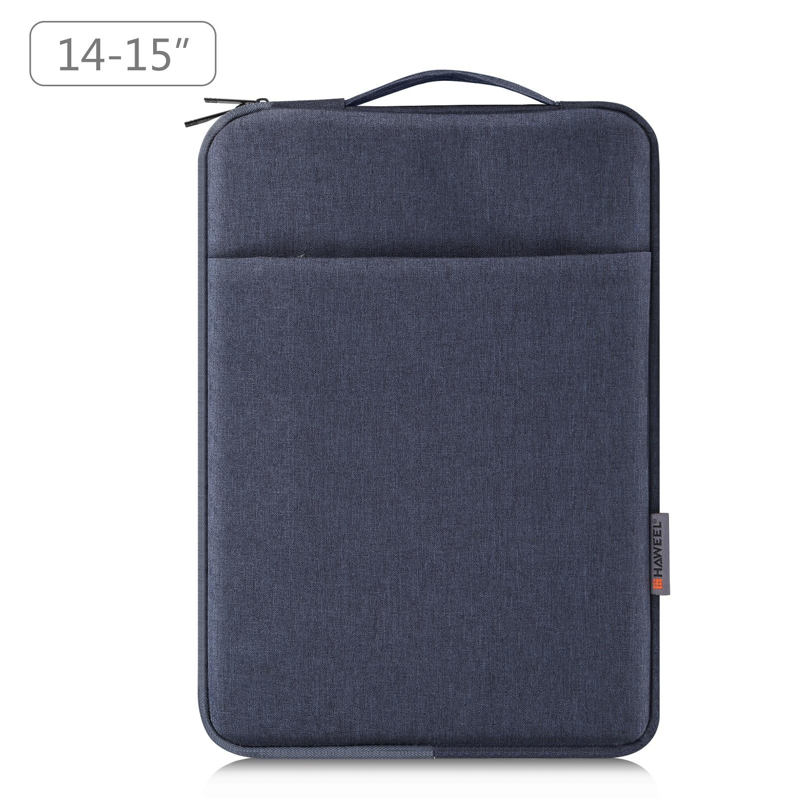 V562-BG0207LWH-202502282130-00 14-15 Inch Laptop Sleeve Briefcase With Zipper And Handle - Gray Blue - Image 1