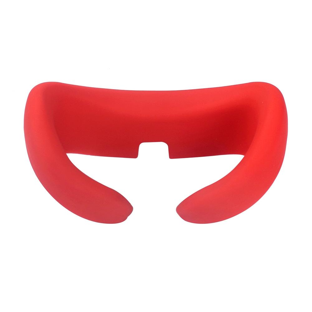 V562-C1017854240DBT-202503052035-00 Comfortable Silicone Vr Eye Mask for Pico Neo 4 - Red - Image 1