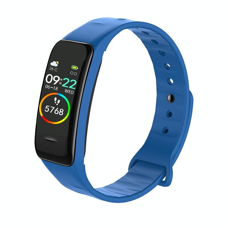 V562-C101800100ADE-202504252212-00 Waterproof Smart Bracelet With Colour Screen - Ip67 - Blue - Image 1