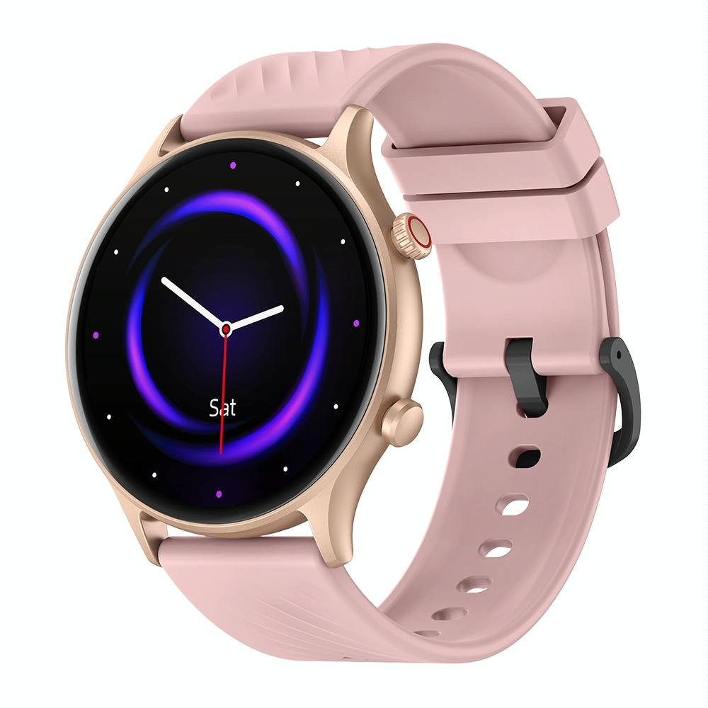 V562-C102273600ADE-202504251942-00 1.39 Inch Screen Ip68 Smart Watch Supports Voice Calling / Health Monitoring - Pink - Image 1