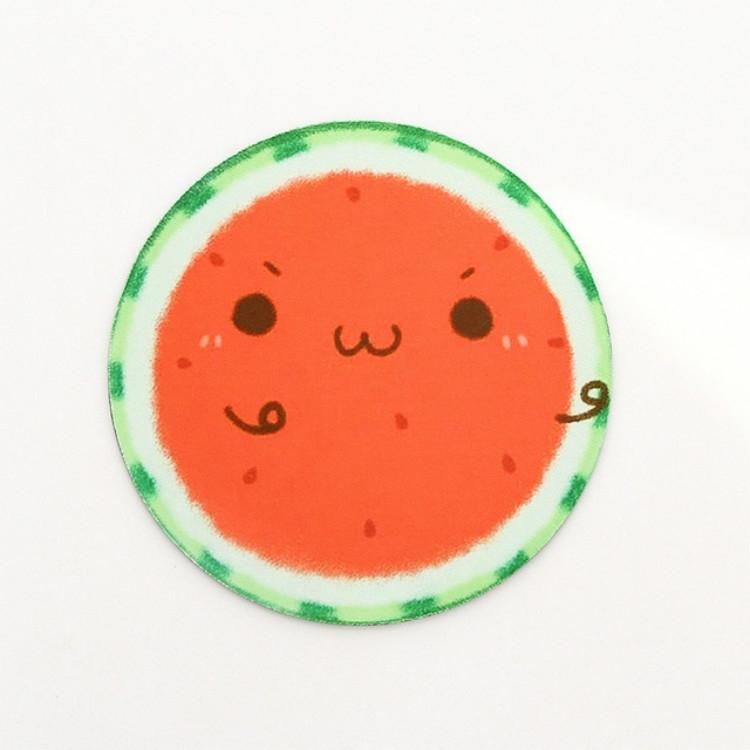 V562-C1060545040DBT-202505261506-00 2 Pack 22Cm Cute Fruit Mouse Pad For Office Desks - Watermelon - Image 1