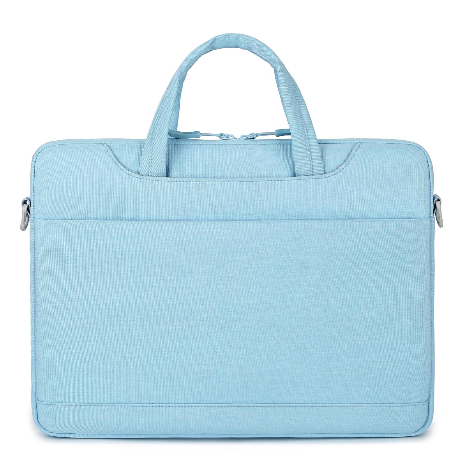 V562-C106351100ADE-202502281941-00 Versatile Laptop Shoulder Bag - Single Strap - Light Blue - Image 1