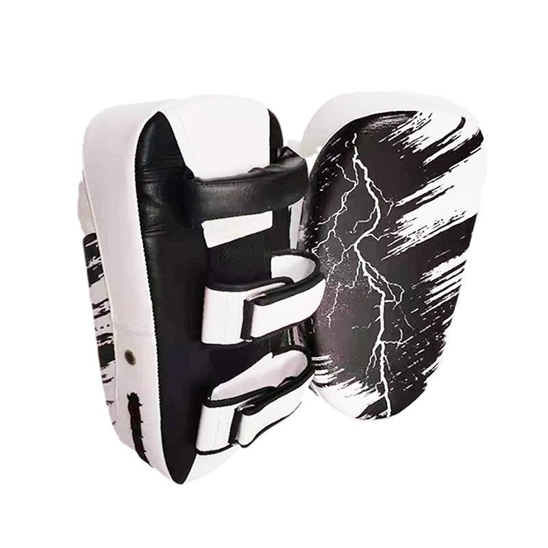 V562-C1064779850DBT-202503072135-00 Taekwondo Training Foot Target - Home Boxing Pair - White - Image 1