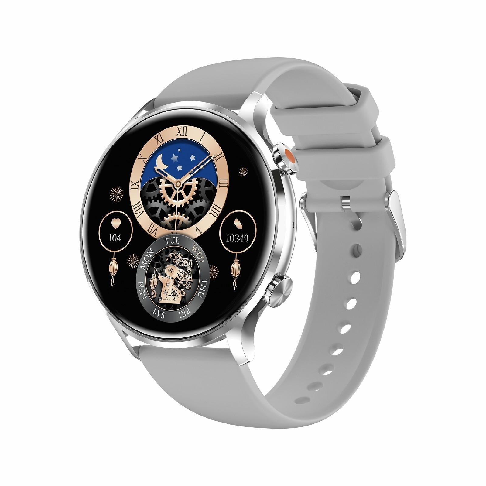 V562-C106942600ADE-202504252112-00 1.39 Inch Bt5.2 Smart Sport Watch Support Bluetooth Call / Sleep / Blood Oxygen / Temperature / Heart Rate / Blood Pressure Health Monitor - Grey - Image 1