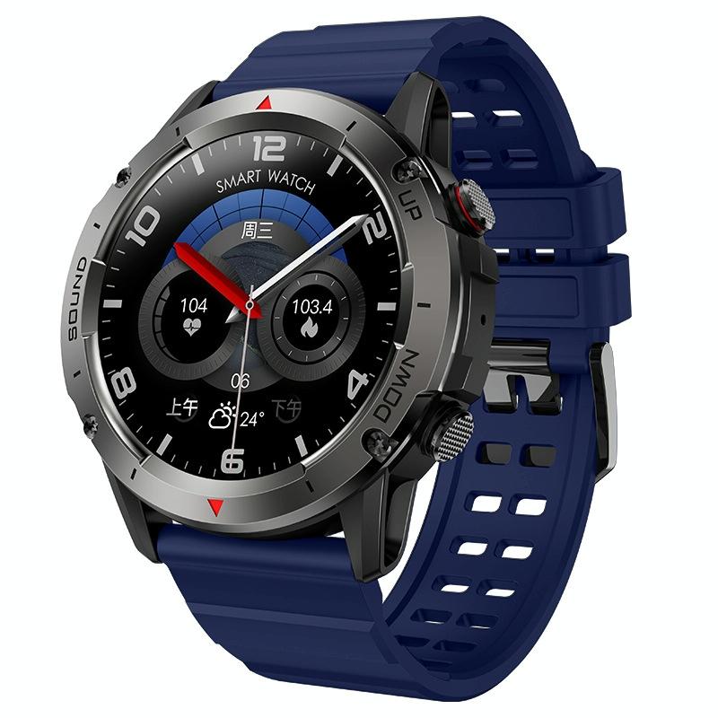 V562-C108560200AYS-202504251927-00 1.39 Inch Colour Screen Smart Watch Support Heart Rate Monitoring / Blood Pressure Monitoring - Blue - Image 1