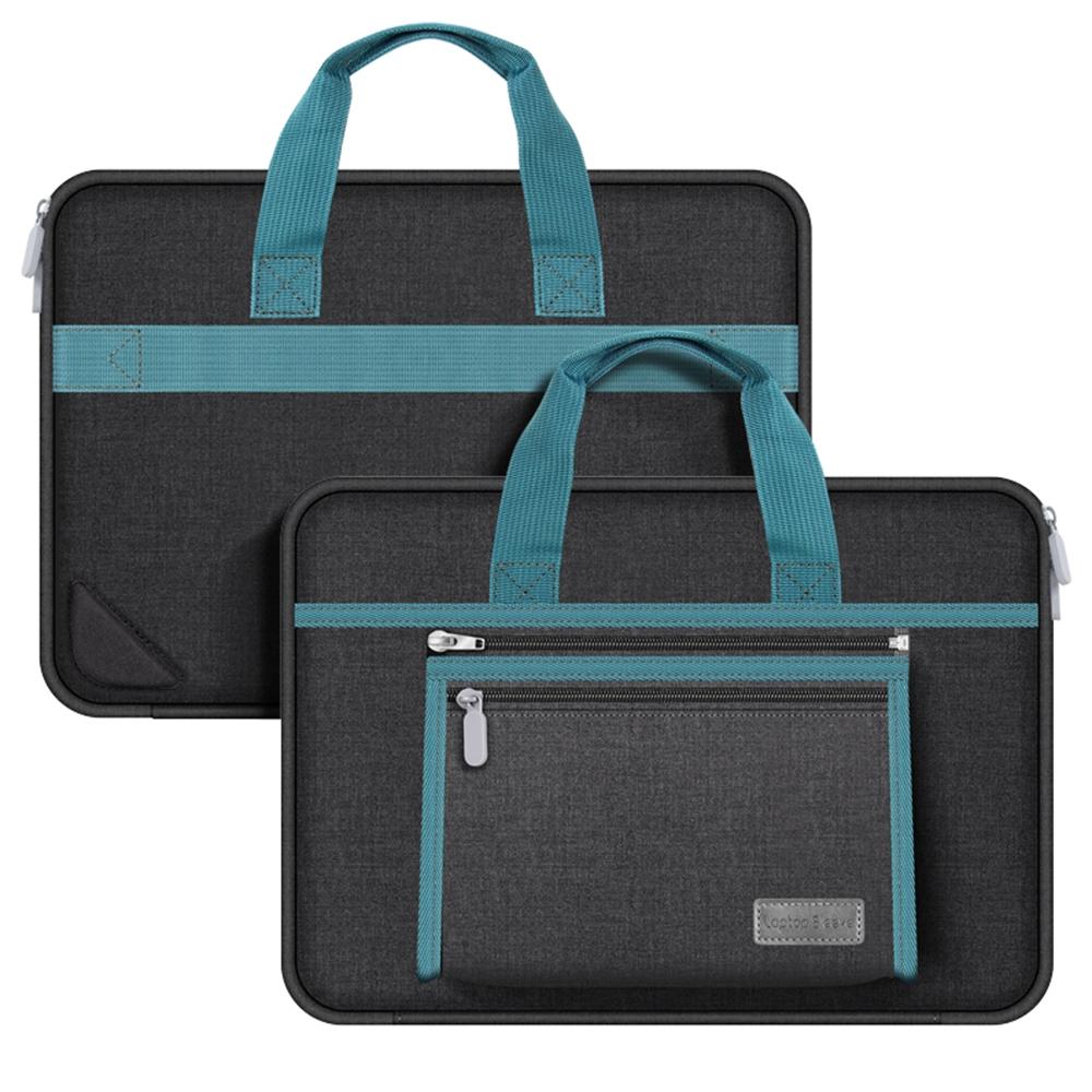V562-C109467400ADE-202502282135-00 Portable Oxford Laptop Bag - Durable Fabric - Black - Image 1
