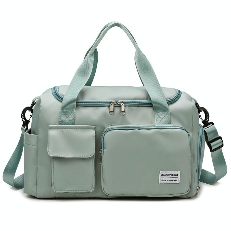V562-C2042082060DBT-202503041311-00 Waterproof Gym Bag for Travel - Size l - Fruit Green - Image 1