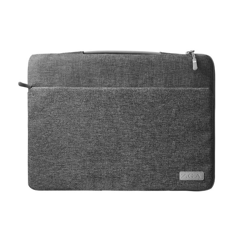V562-C209163600ADE-202502282136-00 14 Inch Waterproof Laptop Handbag In Bg-01 Design - Grey - 16 Inch - Image 1