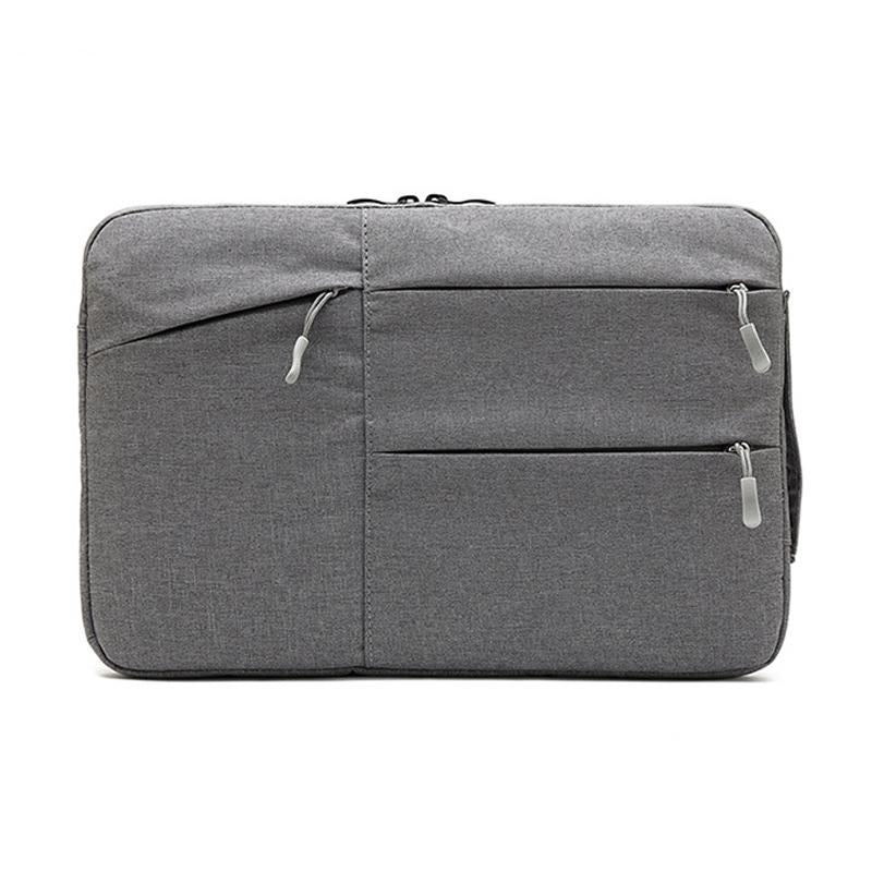 V562-C3058012060DBT-202504022011-00 15.6 Inch Business Laptop Liner Bag - Polyester Zipper Closure - Light Grey - Image 1