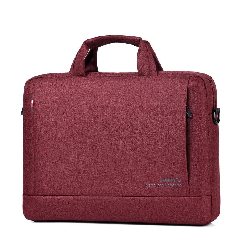 V562-C3077903060DBT-202502282141-00 15 Inch Oxford Cloth Laptop Backpack for Event - 020 - Wine Red - Image 1
