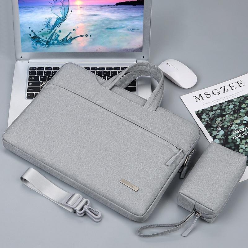 V562-C700822300ADE-202502282201-00 16.1 Inch Inner Bag with Shoulder Strap for Handbag or Laptop - Power Bag - Grey - Image 1