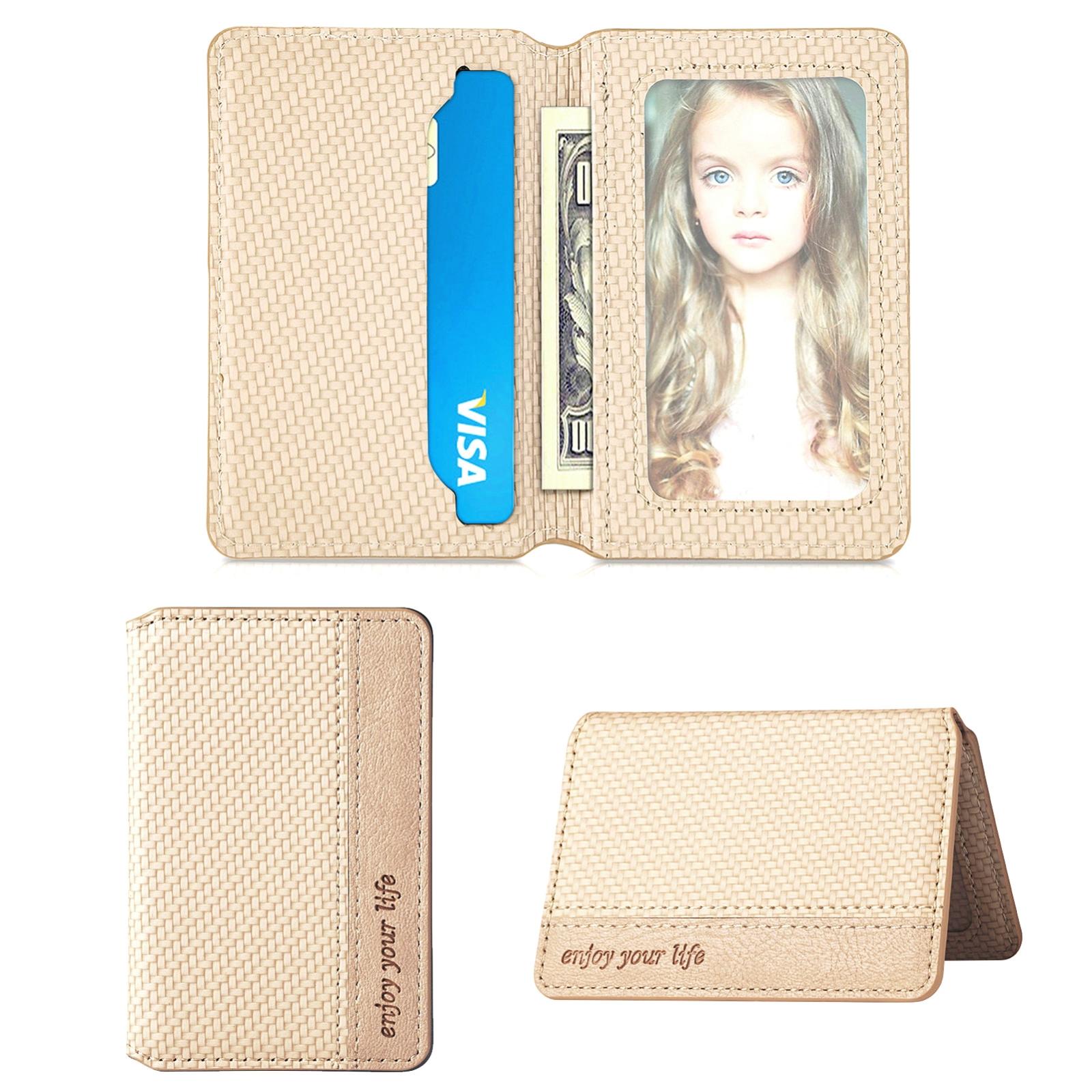 V562-D1007563060DBT-202503280247-00 Universal Phone Card Holder With Bracket Multifunctional - Apricot - Image 1