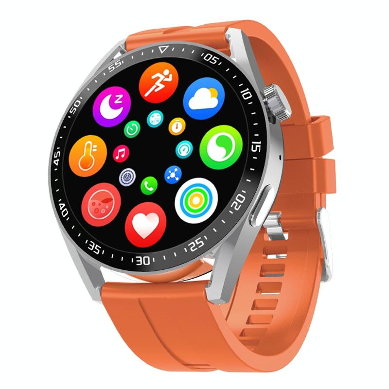 V562-D1008205060DBT-202504252017-00 1.39 Inch Ip67 Waterproof Health Monitoring Bluetooth Call Smart Watch With Nfc Payment - Orange - Image 1