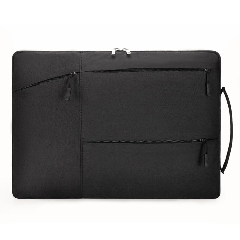 V562-D101383300ADE-202502282036-00 Portable Laptop Handbag - Fits 13-13.3 Inch - Casual Design - Black - Image 1